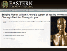 Tablet Screenshot of easternharmonyhealing.com